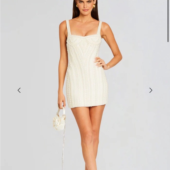 Retrofete ELAINA PEARL DRESS - Picture 8 of 11